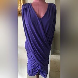 BCBGMaxazria Alondra purple mini dress XS